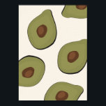 Poster Boho Avocado Motif Tropical Summer Imprimer<br><div class="desc">Ajoutez un accent boho à votre mur avec cette impression estivale à l'avocat. Cette impression boho sera également parfaite comme cadeau. Associer avec les impressions correspondantes.</div>