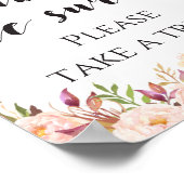 Poster Boho Babies are sweet take a treat Sign (Coin)