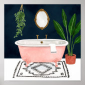 Poster Boho Bath II (Devant)