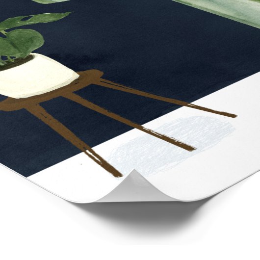 Poster Boho Bath Sinks II (Coin)