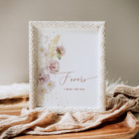 Boho beige or jardin fleuri Faveurs