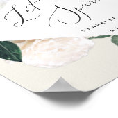 Poster Boho Blooms Mariage Sparkler Sendoff Sign (Coin)