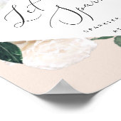 Poster Boho Blooms Mariage Sparkler Sendoff Sign (Coin)