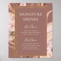 Boho Botanique | Boissons Signature Rose Poussiére
