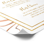 Poster Boho Botanique Tropicale | Boissons Signature (Coin)