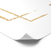 Poster Boho burgundy et rougissant (Coin)