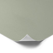 Poster Boho Chic Sage Green do-it-yourself Mariage Affich (Coin)
