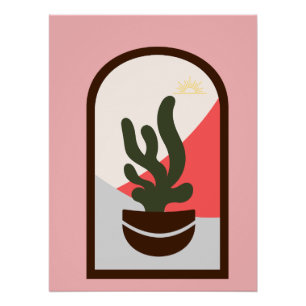 Poster Boho classique moderne