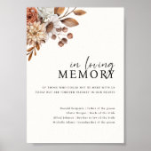 Poster Boho crème en Mariage de mémoire amoureuse Connexi (Devant)