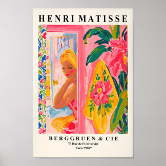 Poster Boho Decor, Henri Matisse Print, Mur Esthétique