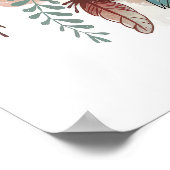 Poster Boho Dreamscape Live in Alignement with Your Truth (Coin)