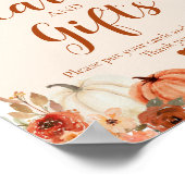 Poster Boho Fall Un Petit Citrouille Automne Cartes et Ca (Coin)