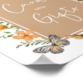 Poster Boho Fleur sauvage Fairy | Cartes & Cadeaux Signe (Coin)