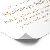 Poster Boho Fleur sauvage Quelle taille fait le Signe ven (Coin)