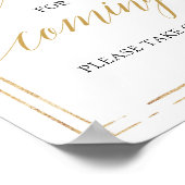 Poster Boho floral rose vif merci signe d'arrivée (Coin)