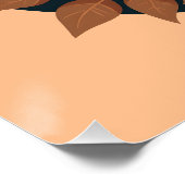 Poster Boho Fox "Stay Wild, Stay Free" Woodland Design (Coin)