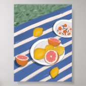 Poster Boho Fruit Wall Art (Devant)