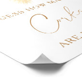 Poster Boho grass - Combien de bouchons jeu de douche nup (Coin)