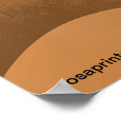 Poster Boho hygge mur art coucher soleil paysage abstrait (Coin)