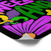 Poster Boho La Weezy Ana Mardi Gras Coquette Bow Louisiic (Coin)