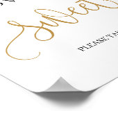 Poster Boho love est signe doux rose pâle vert fleuri ros (Coin)