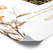 Poster Boho mariage Capture amour code QR mariage photo (Coin)