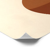 Poster Boho Minimal Vase Botanical Neutral Terracotta (Coin)