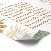 Poster Boho Modern Gender Neutral Baby Shower (Coin)