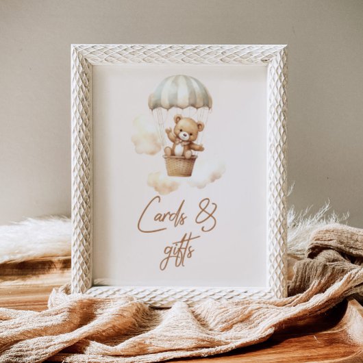 Poster Boho Nous pouvons attendre Cartes et Cadeaux