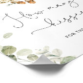 Poster Boho nursery combien de baisers pour la mère d'êtr (Coin)