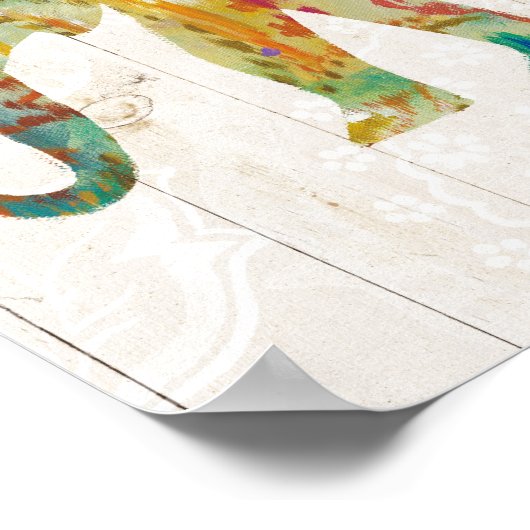 Poster Boho Paisley Elephant II (Coin)