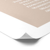 Poster Boho Pampas Arche Mariage Arche en laiton Carte de (Coin)