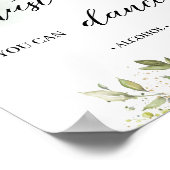 Poster Boho pastel verdure croyez-moi vous pouvez danser  (Coin)