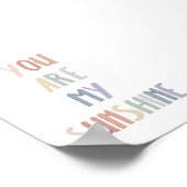 Poster Boho pastel vous êtes mon imprimé soleil (Coin)