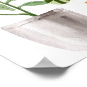 Poster Boho Poted Houseplants Graduation Party Bienvenue (Coin)