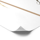 Poster Boho Protea Pampas Grass Fête des mariées Bienvenu (Coin)