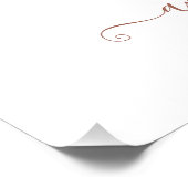 Poster Boho Rainbow Nom du bébé Anniversaire (Coin)