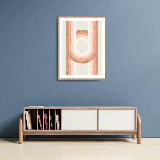 Poster Boho Rainbow Wall Art