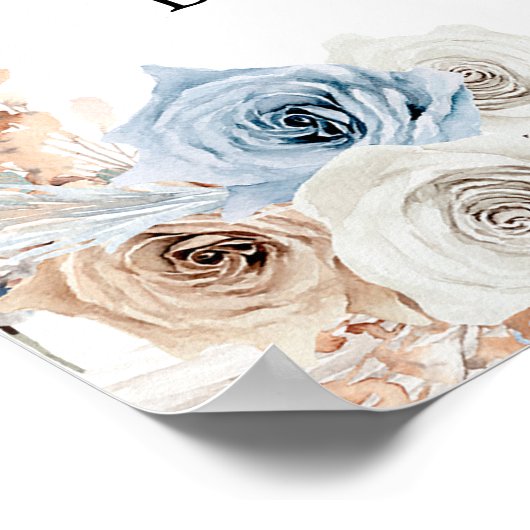 Poster Boho Rustic Citrouille C'est un garçon Automne Aff (Coin)