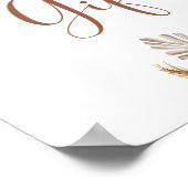 Poster Boho Rustic Citrouille Fall in Love Cartes & Cadea (Coin)