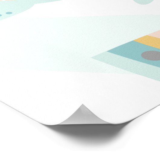 Poster Boho Sea Animaux (Coin)