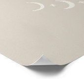 Poster Boho Style Yoga Pose Yoga (Coin)