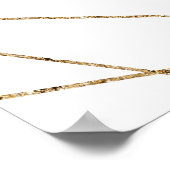 Poster Boho succulent eucalyptus or baby shower Bienvenue (Coin)