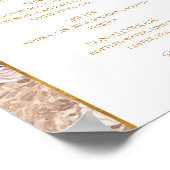 Poster Boho Tropical Botanique | Panneau de menu des bois (Coin)