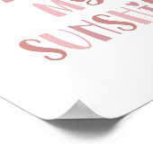 Poster Boho You Are My Sunshine Kids Decor (Coin)