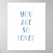 Poster Boho You Art So Loved Kids Decor (Devant)