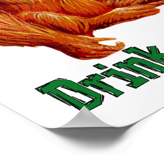 Poster Boire, B**** (Coin)