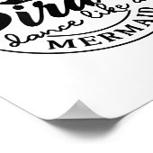 Poster Boire Comme Une Danse Pirate Comme Une Sirène Parl (Coin)