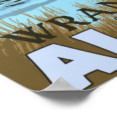 Poster Boire de l'orignal au lac - Wrangell, Alaska (Coin)