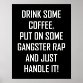 POSTER BOIRE DU CAFÉ... (Devant)